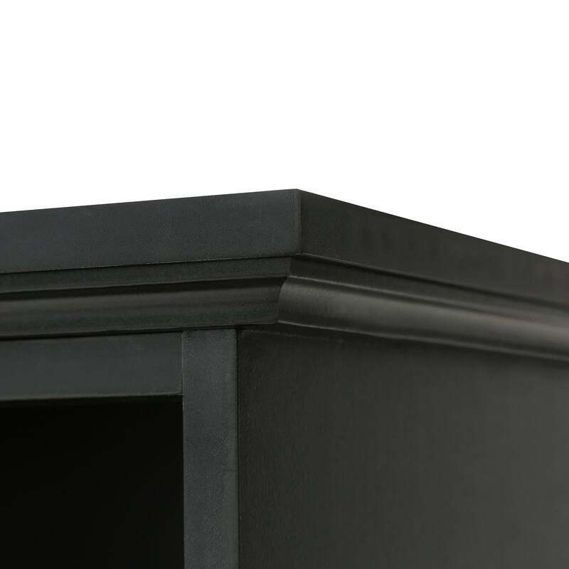 47.2" W Hall Tree with 3 Hooks, Coat Hanger & Storage Bench - Perfect Entryway Organizer