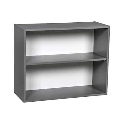 36" x 24" Wall Cabinet-Double Door-Grey - 36 x 24 x 12