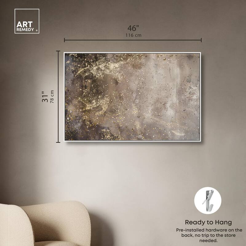 Galactic Traces Canvas by Art Remedy