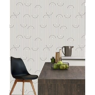 Boho Geometric Shapes Wallpaper Peel And Stick - Bed Bath & Beyond 