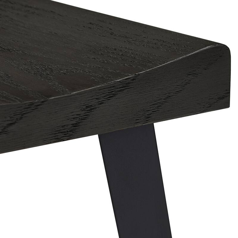 Oyala Black Finish Counter Height Stool (Set of 2) by iNSPIRE Q Modern