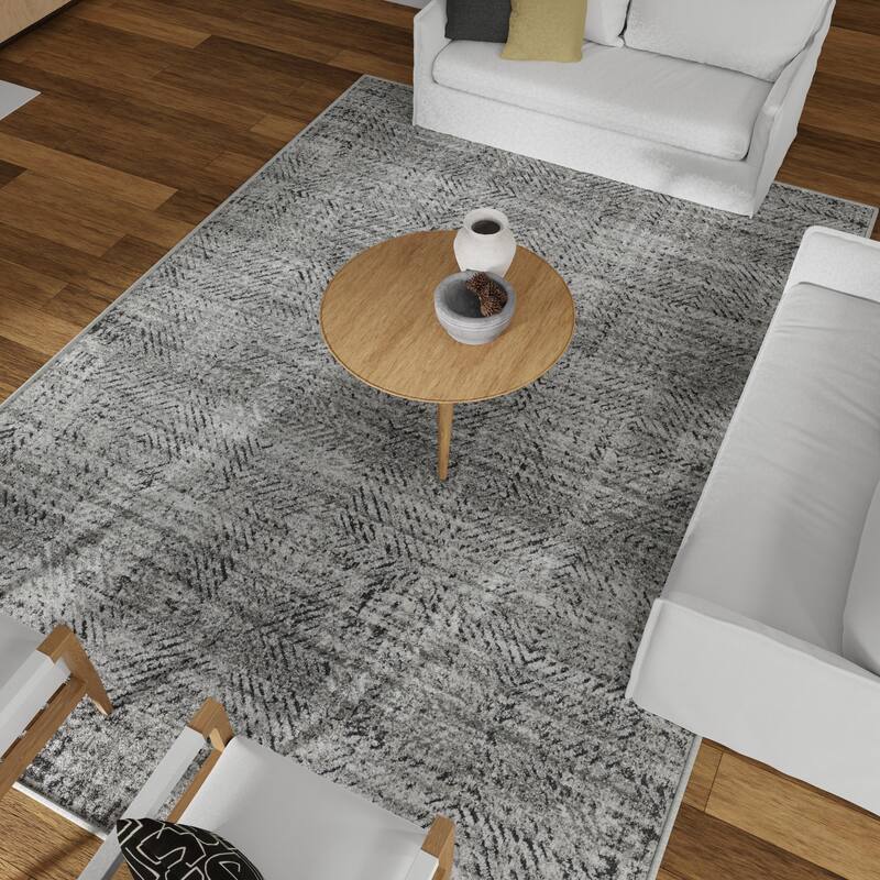 Loomaknoti Aysal Azebella Gray Area Rug
