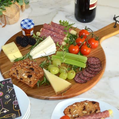 NCAA Washington State Cougars Bamboo Cheese & Charcuterie Board