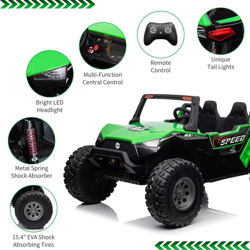 24V Kids 2 Seaters Ride On UTV with Remote Control