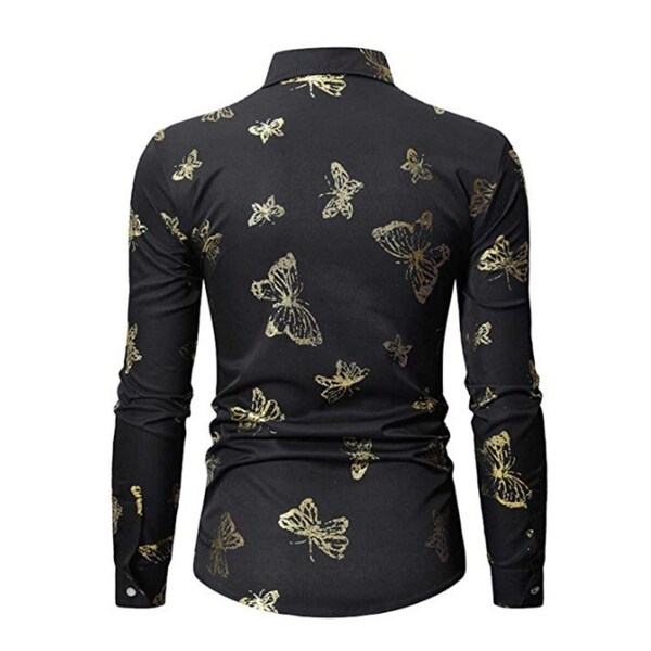 men's slim fit long sleeve button down shirts