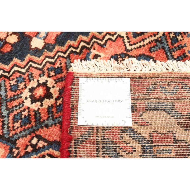 ECARPETGALLERY Hand-knotted Andelz Red Wool Rug - 3'8 x 5'3