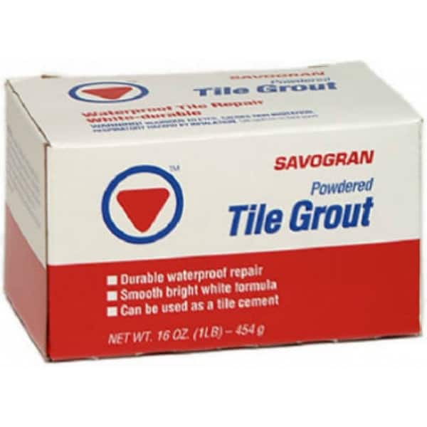 Savogran 12841 Waterproof Powdered Tile Grout 1 Lb White Savogran 12841 Waterproof Powdered