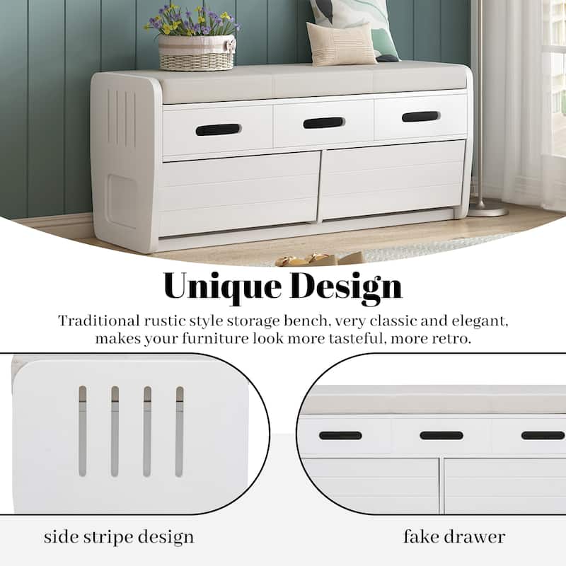 Shoe Bench for Living Room,Entryway