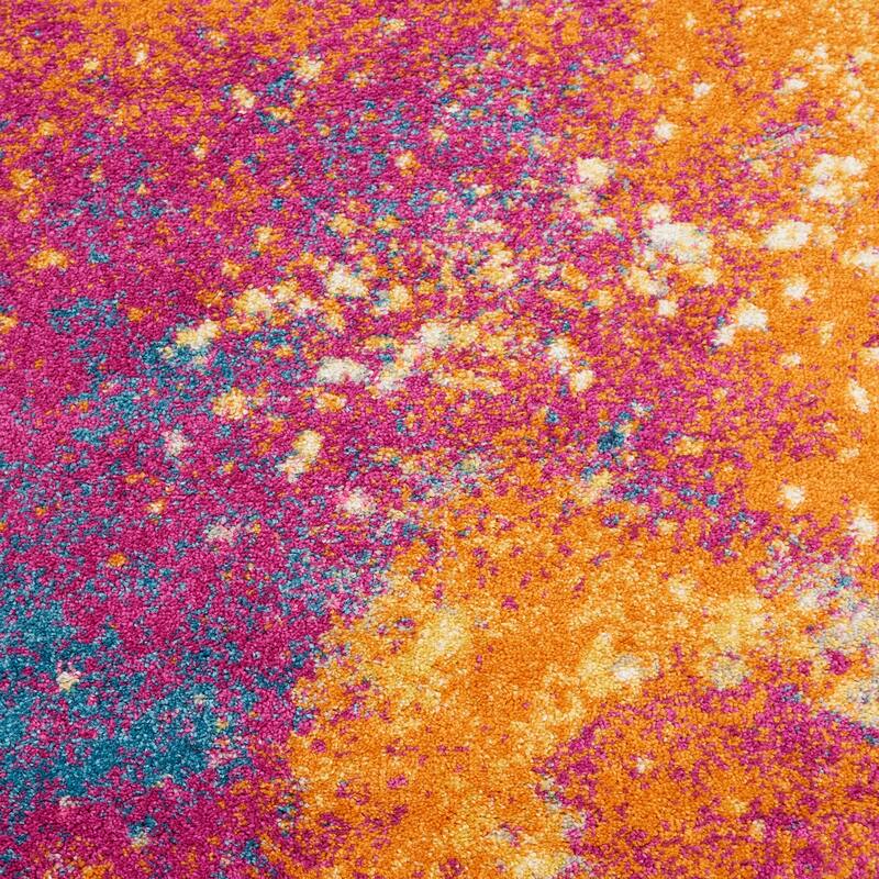 Nourison Passion Colorful Modern Abstract Area Rug