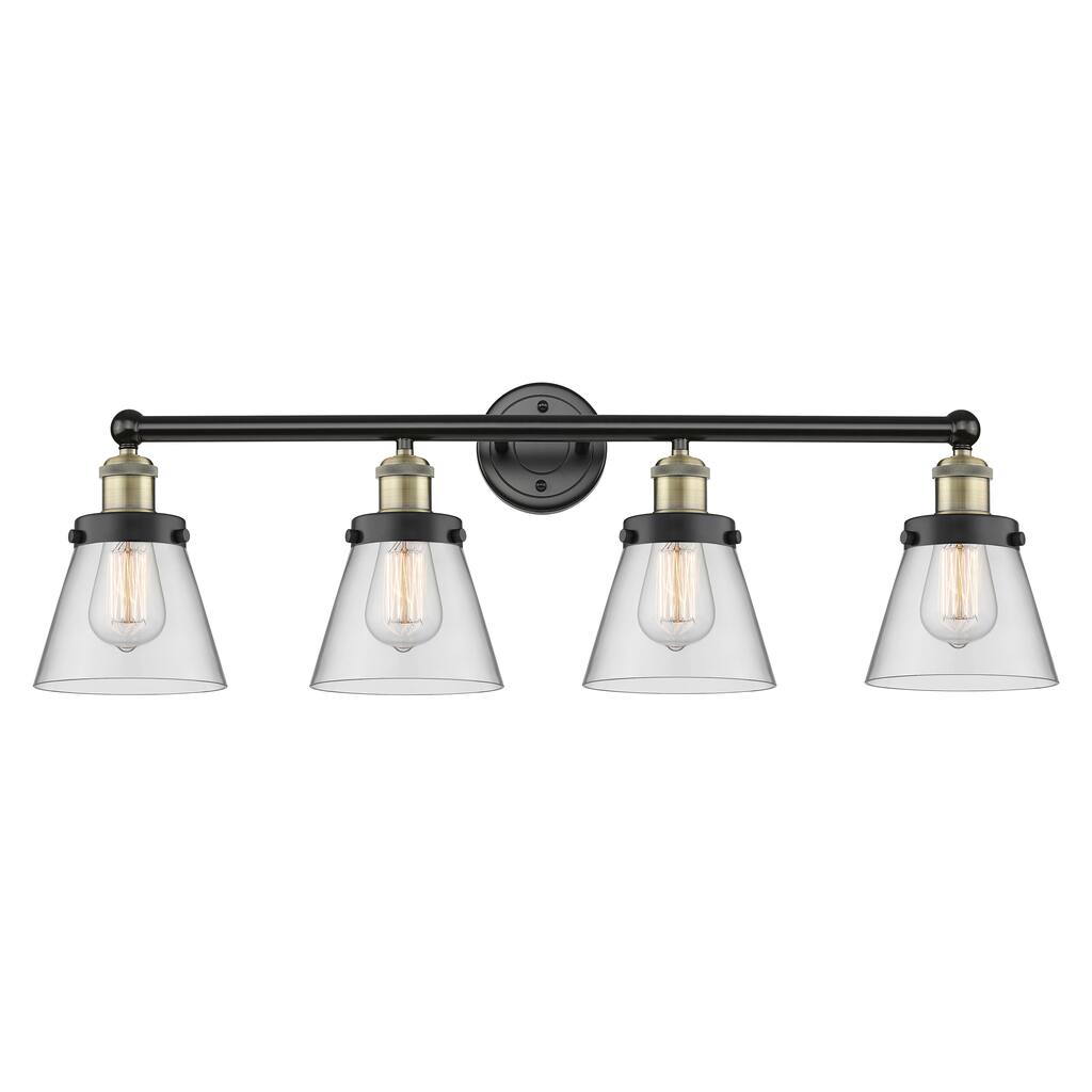 Innovations Lighting Cone - 4 Light 34" Bath Vanity Light