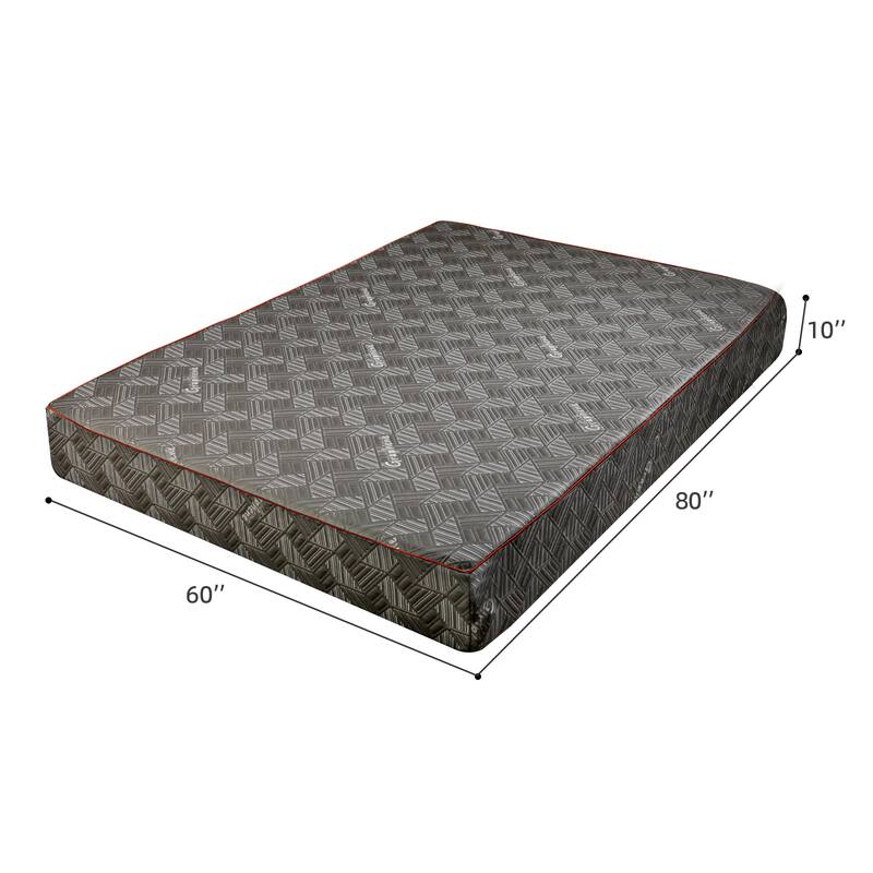 GDFStudio Theron 10 Inch Queen Mattress with High Rebound Foam for Cloud-Like Comfort