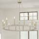 Acroma 12 Light 40 In Modern Farmhouse Wagon Wheel Chandelier-UL