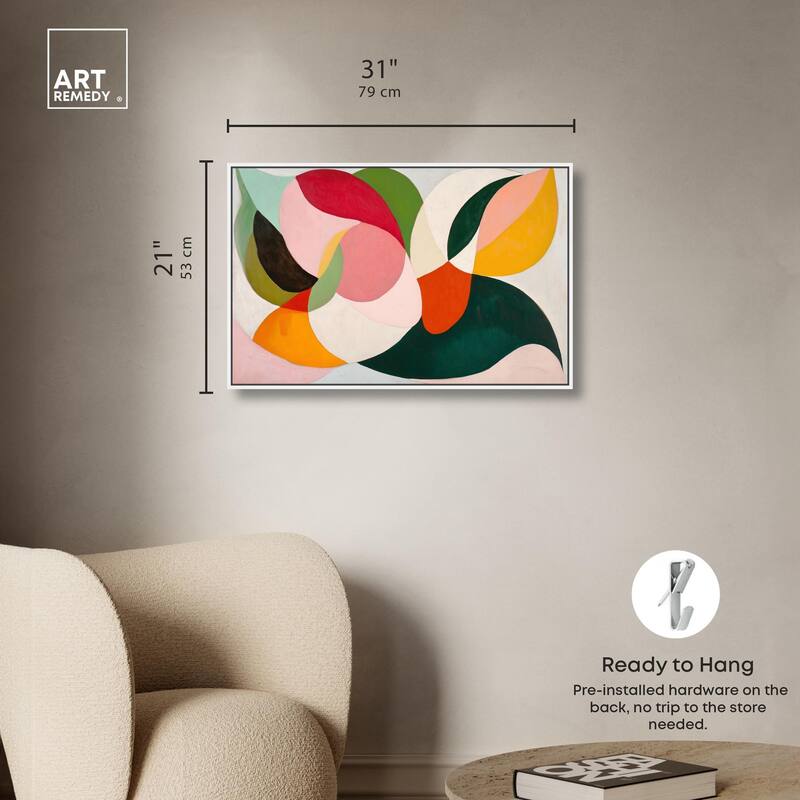 Color Fusion Canvas by Art Remedy