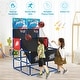 preview thumbnail 4 of 10, Costway Kids Dual Shot Basketball Arcade Game w/4 Balls Pump Easy - See Details