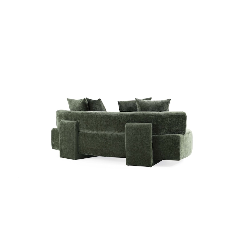 Manhattan Comfort Modern Verandah Chenille 90.6 Inch Sofa