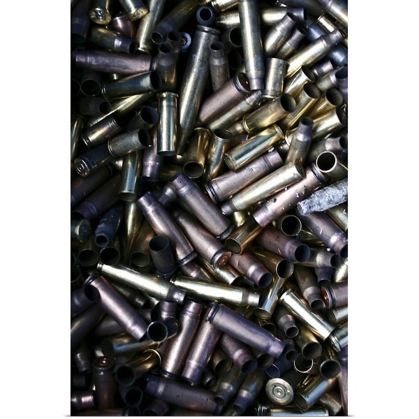 "The casing of bullets" Poster Print