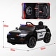 preview thumbnail 6 of 8, 12V Kids Ride-On Electric Car with Remote, Spring Suspension & Interactive Features - Black