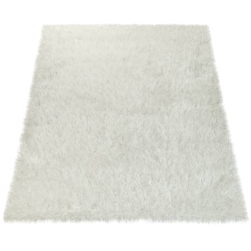 Soft Shag Rug For Bedroom & Living-Room Glossy Yarn