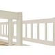 preview thumbnail 3 of 10, Convertible Bunk Bed with Trundle, Storage, Safety Guardrails, Modern Design for Kids