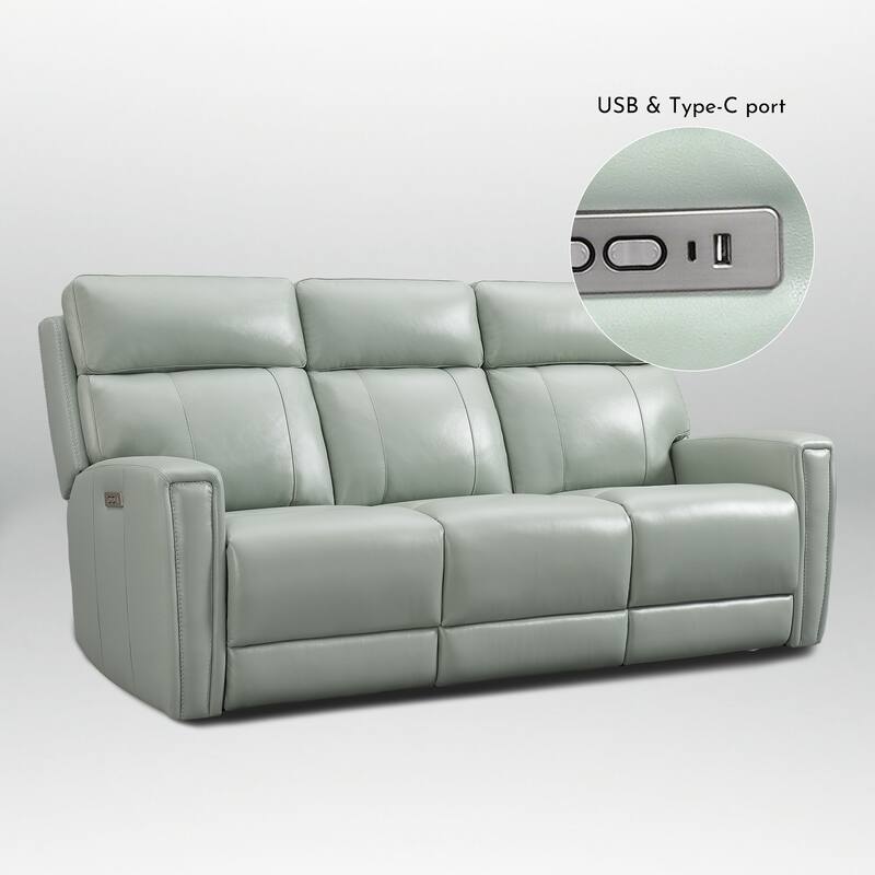 154”W 5-Seat Power Sofa set with Zero Gravity, Adjustable Headrest and USB&Type-C Ports