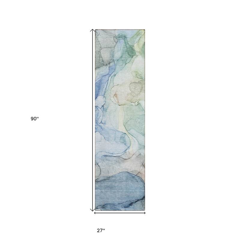 Dava Contemporary Abstract Weather Resistant Versatile Elegance Outdoor Rug