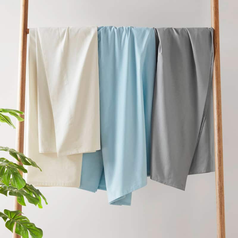Chelsea Square Cotton 144TC 100% Cotton Solid Sheet Set