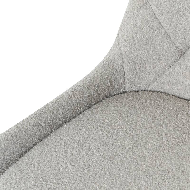 Modern teddy velvet fabric golden leg living room furniture dining chair, gold-plated five-claw chair legs, soft and com