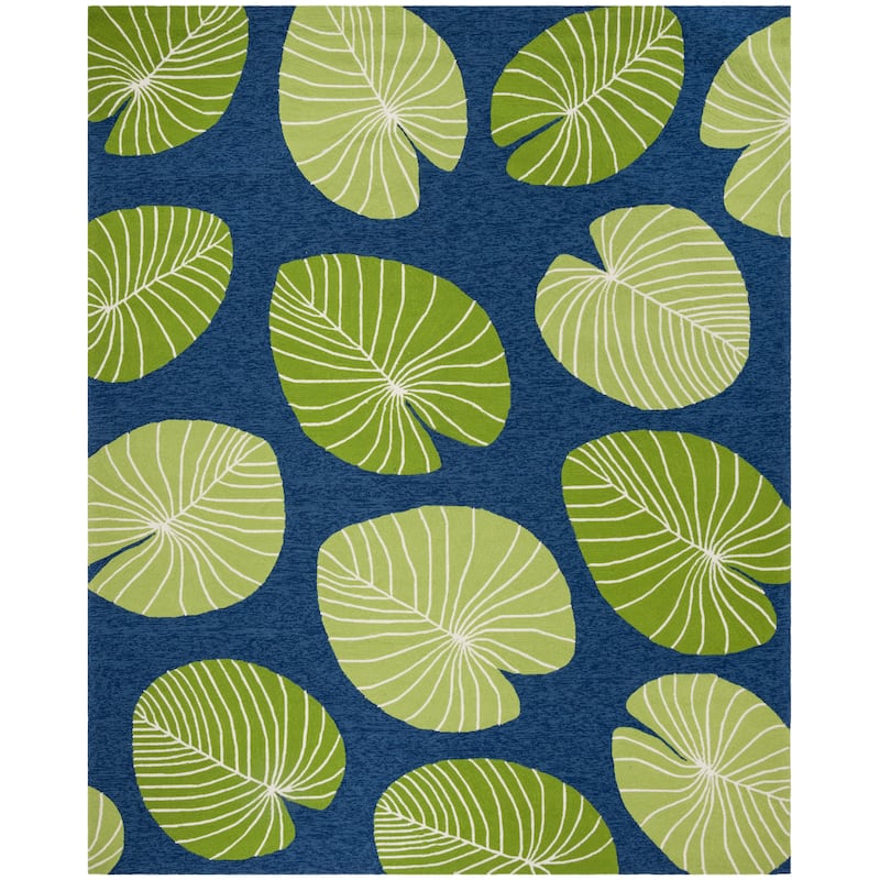 Martha Stewart by SAFAVIEH Hand-hooked Lily Pad Rug