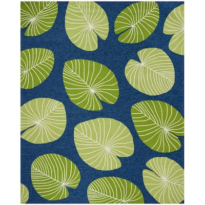 Martha Stewart by SAFAVIEH Hand-hooked Lily Pad Rug