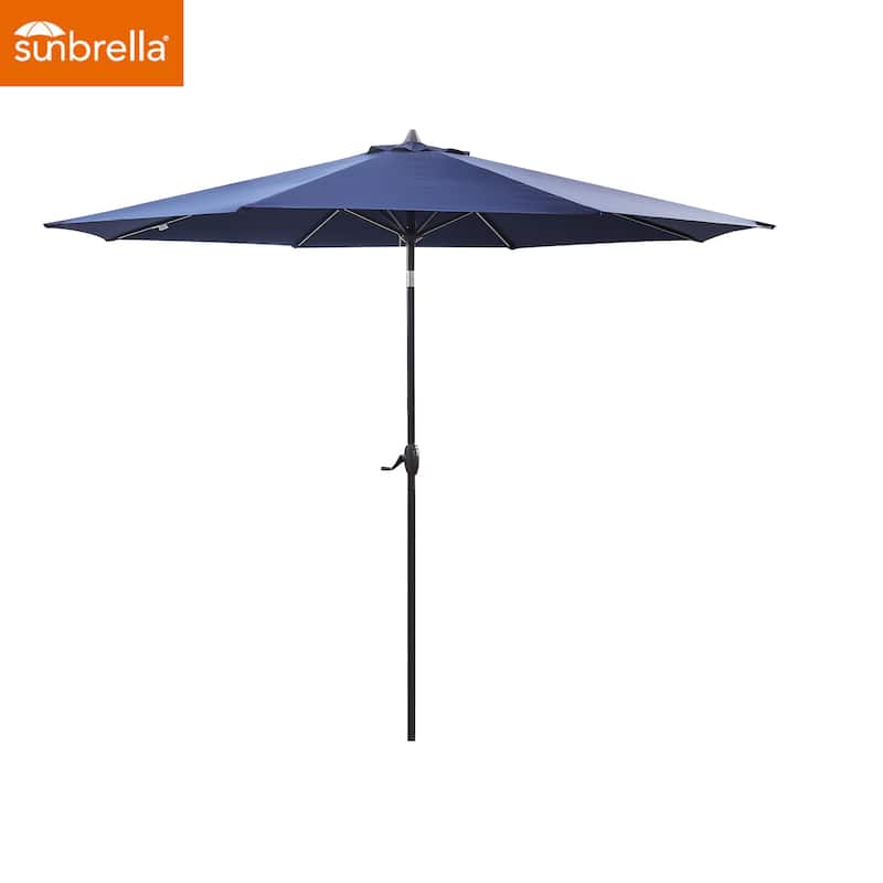11Ft Market Umbrella with Sunbrella Fabric Outdoor Umbrella