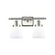 Option Brushed Satin Nickel / Matte White