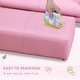 preview thumbnail 4 of 16, Qaba Kids Sofa Set with Footstool for Toddlers and Babies