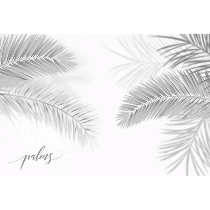 GK Wall Design Dark Palm Leaves Tropical Removable Wallpaper