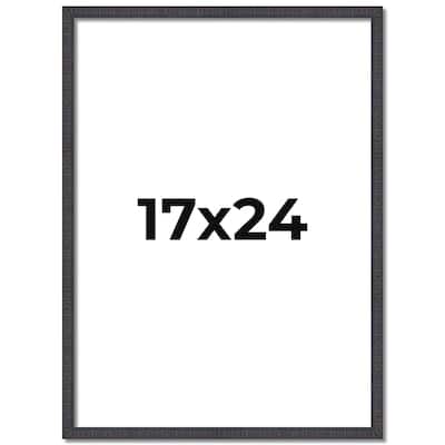 17x24 Frame Brown Solid Wood Picture Frame - Complete Modern Photo