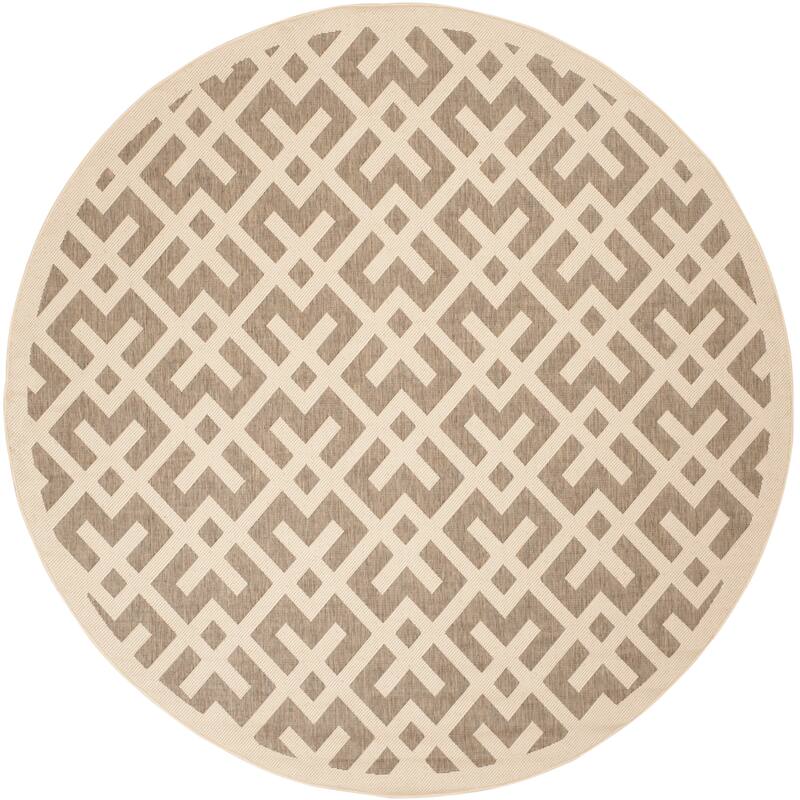 SAFAVIEH Courtyard Sytske Indoor/ Outdoor Waterproof Patio Backyard Rug