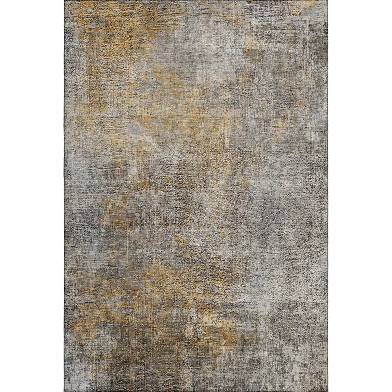 Premium Washable Super Soft Solid Abstract Mayfield Rug