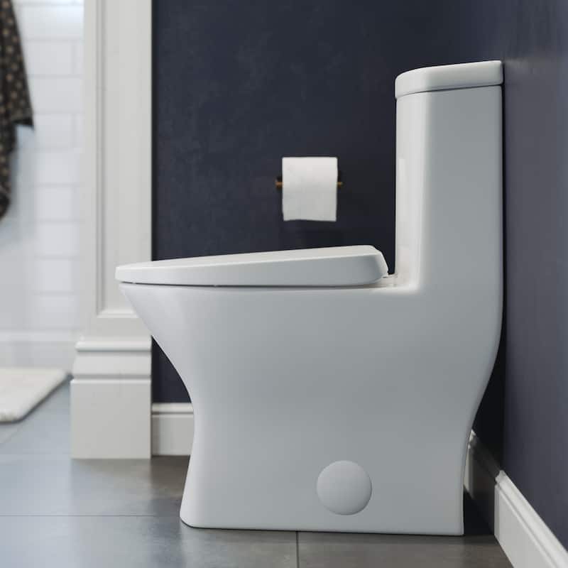 Sublime II Compact 24 Length One Piece Toilet Dual Flush 1.1/1.6 with 10" Rough-in