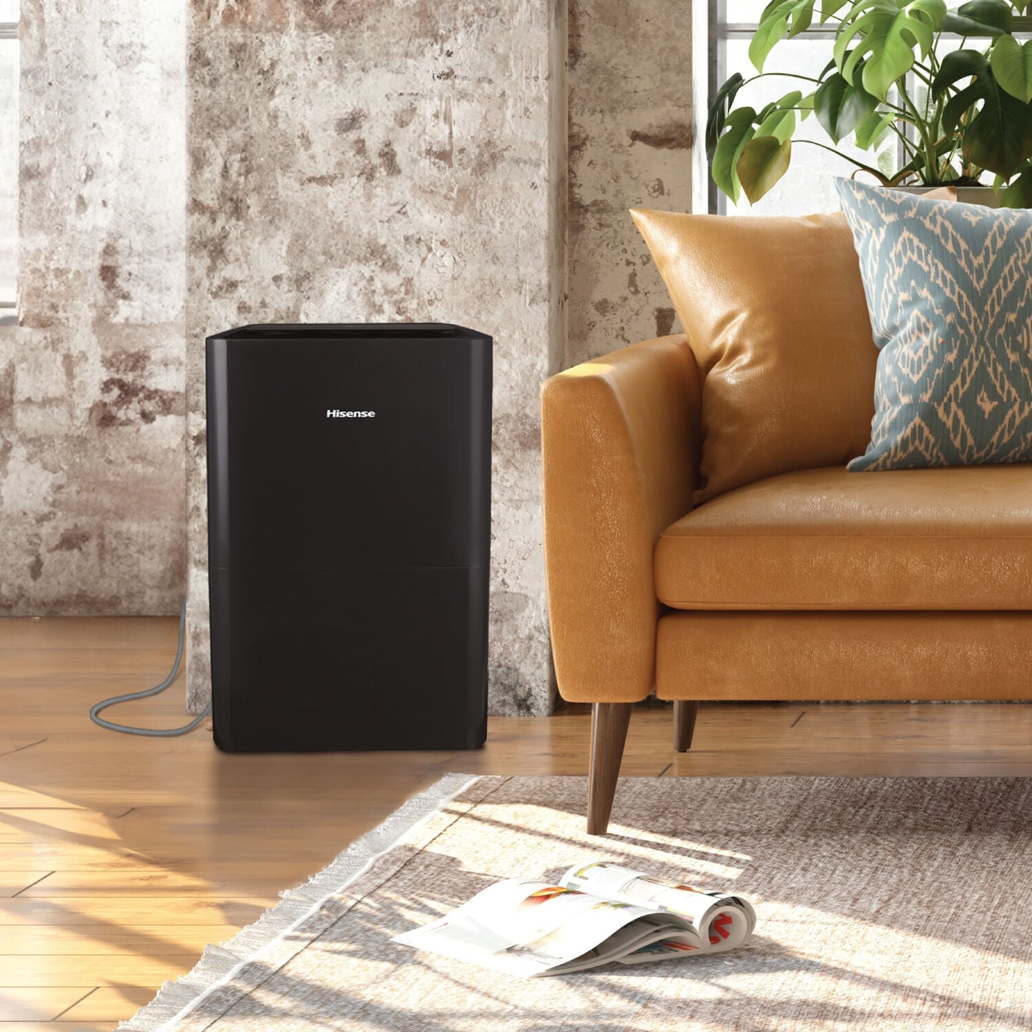 Hisense 50-pint Dehumidifier with Built-in Pump