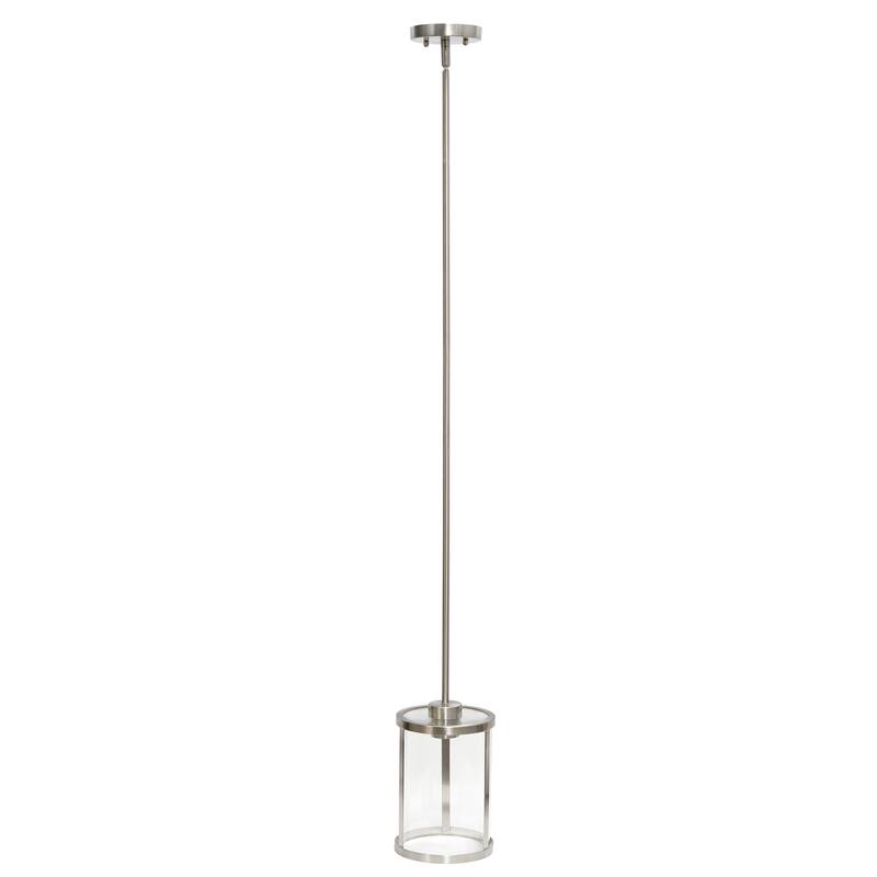 Asian Allure 9.25" 1-Light Pendant - Metal & Glass - Traditional Vintage Modern Lighting - 55