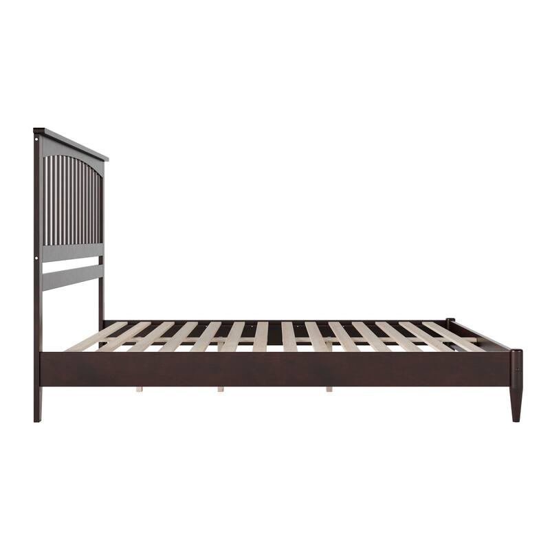Becket Solid Wood Low Profile Platform Bed