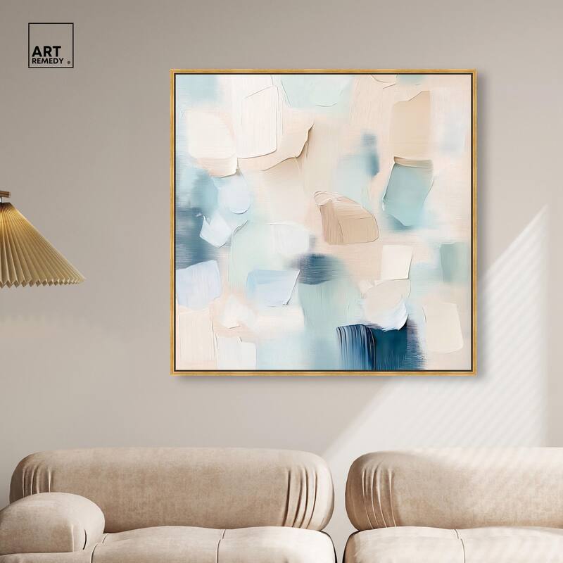Celadon Haze II Canvas by Art Remedy