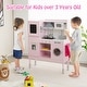 preview thumbnail 9 of 10, Costway Kids Pretend Kitchen Play Set Toddler Toy Wooden Chef Height - See Details