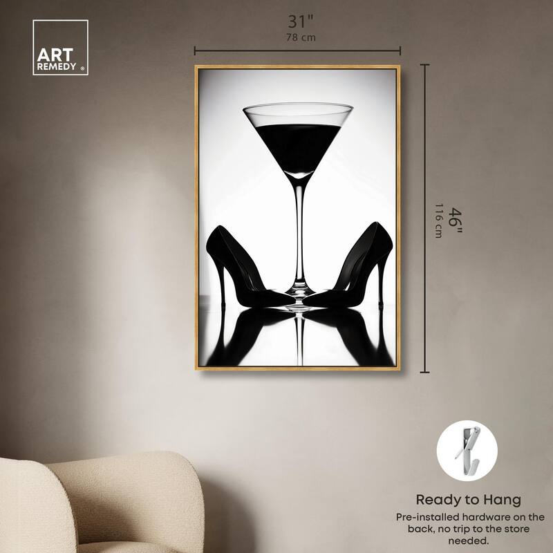 Step and Sip II Canvas by Art Remedy