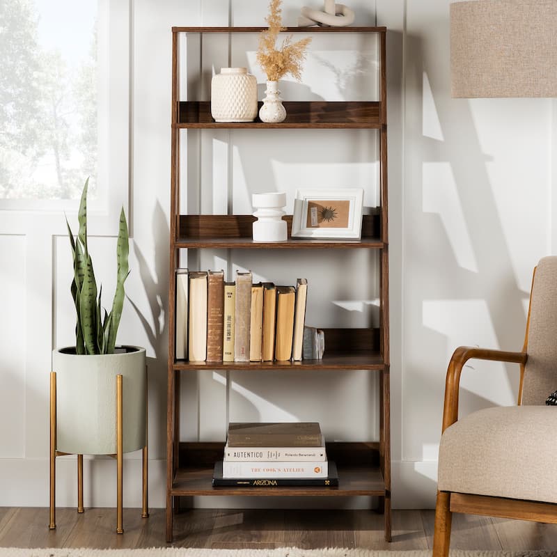 Middlebrook Meadowlark Solid Wood 55-inch Ladder Bookshelf