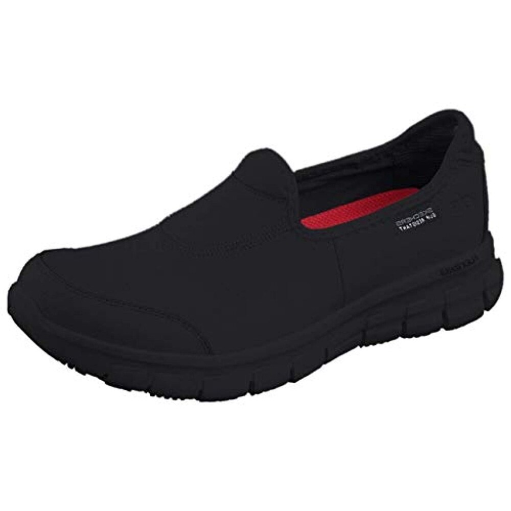 skechers black shoes ladies