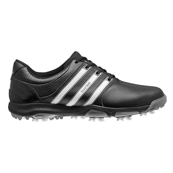 Adidas Men's Tour 360 X Black/FTW White/Dark Silver Golf Shoes Q47032 / Q47055