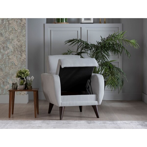 Accent chair outlet with storage