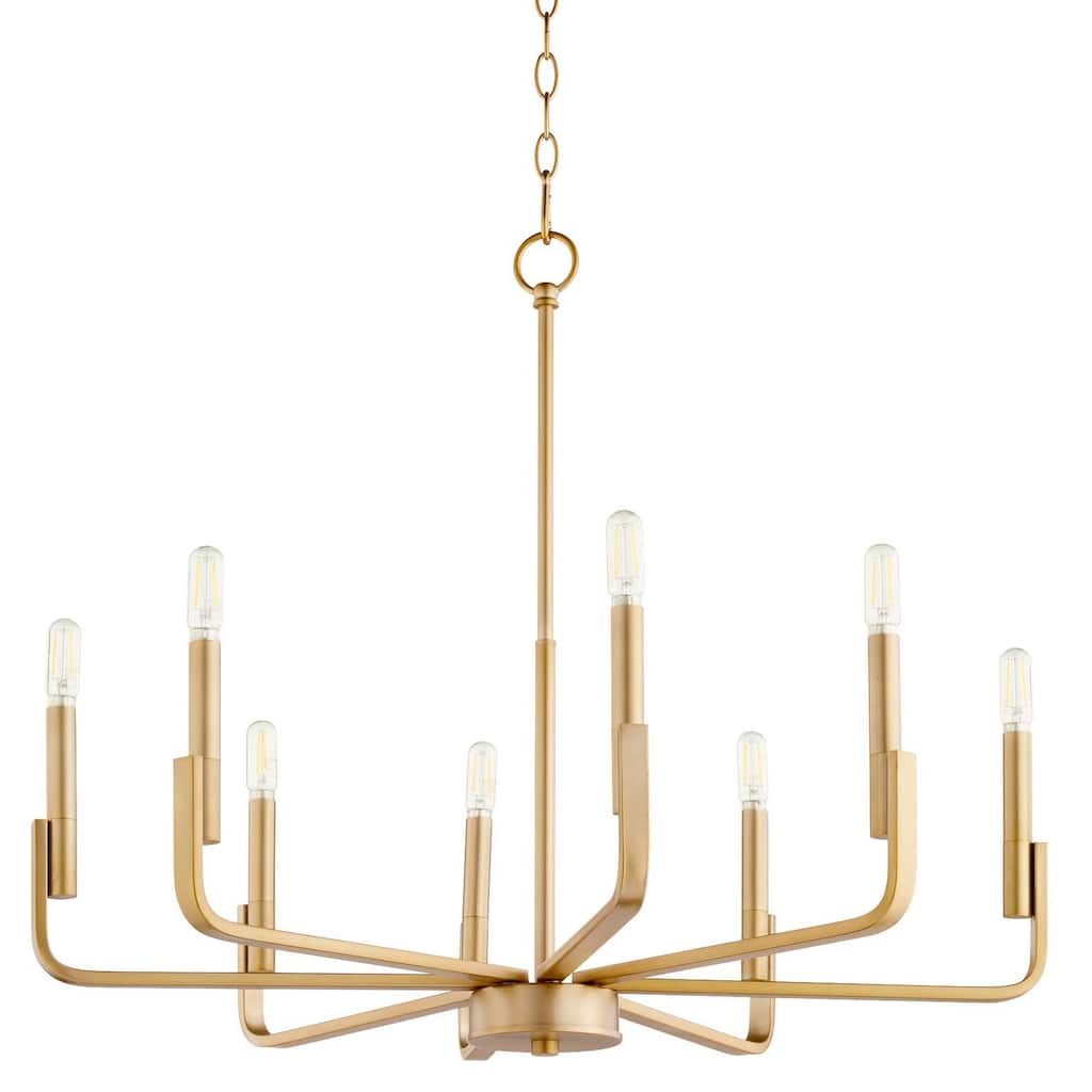 Quorum International 6210-8 Tempo 8 Light 29" Wide Candle Style
