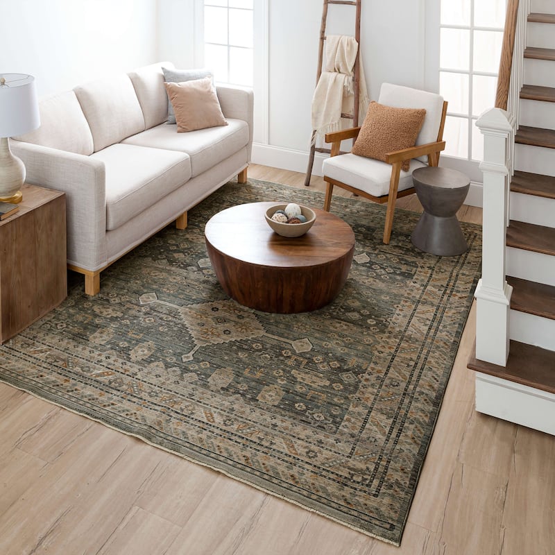 Karastan Milo Ornamental Medallion Area Rug