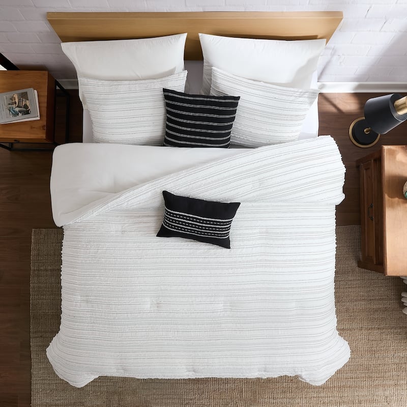 Modern Threads Dixie 5-Piece Jacquard Comforter Set with Shams and Decorative Pillows